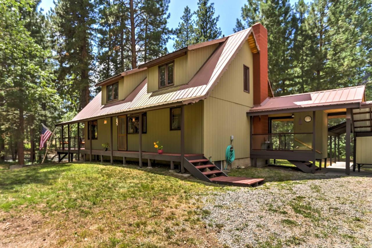 Riverside Winthrop Chalet With Hot Tub And 2 Decks! Bagian luar foto